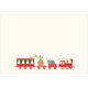 Toy Train Holiday Cards with Inside Imprint Image 4 of 4